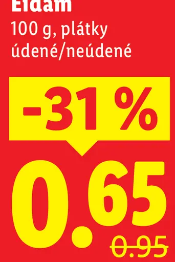 Pilos Eidam plátky údené a neúdené