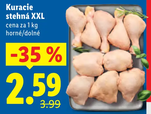 Kuracie stehná XXL horné a dolné