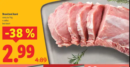 Bravčové karé v celku bez kosti