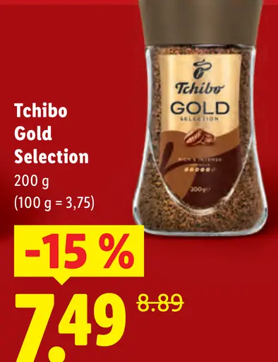Tchibo Gold Selection instantná káva