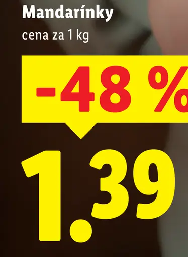 Mandarínky čerstvé