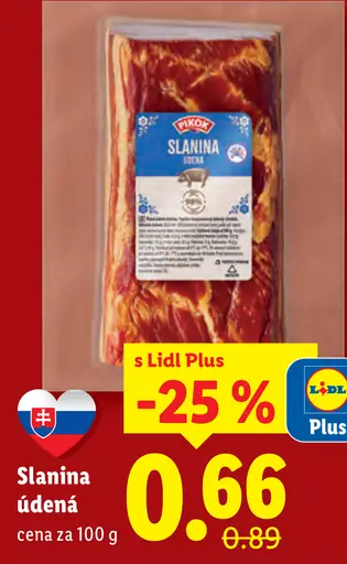 Pikok Slanina údená