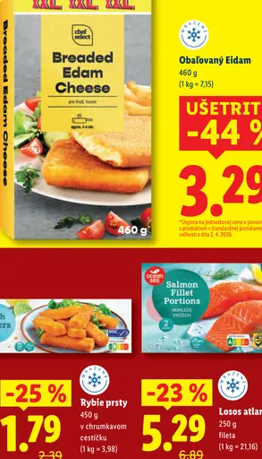 Chef Select Obalovaný Eidam