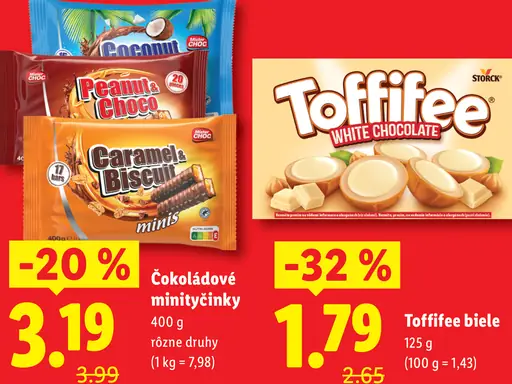 Storck Toffifee biele