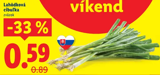 Lahôdková cibuľka zväzok