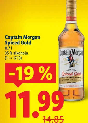Captain Morgan Spiced Gold rum