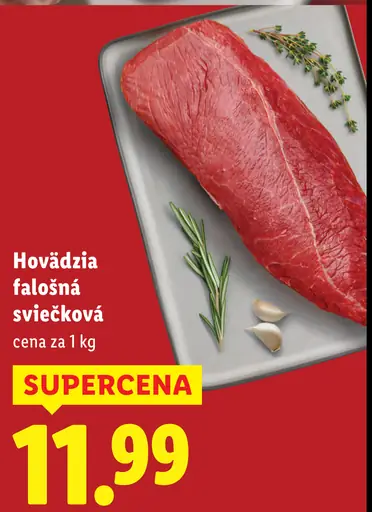 Hovädzia falošná sviečková