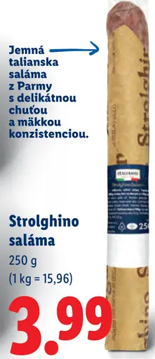 Italiamo Strolghino talianska saláma