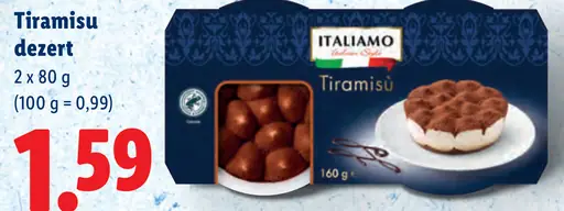 Italiamo Tiramisu dezert