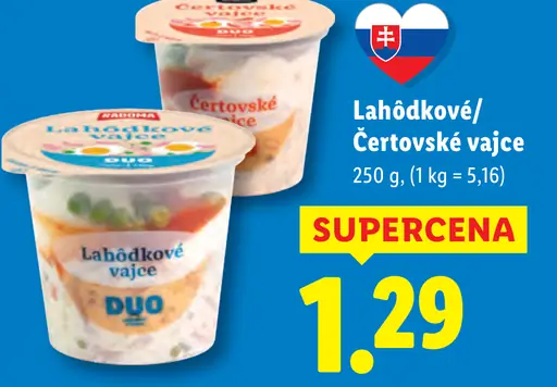 Lahôdkové / čertovské vajce