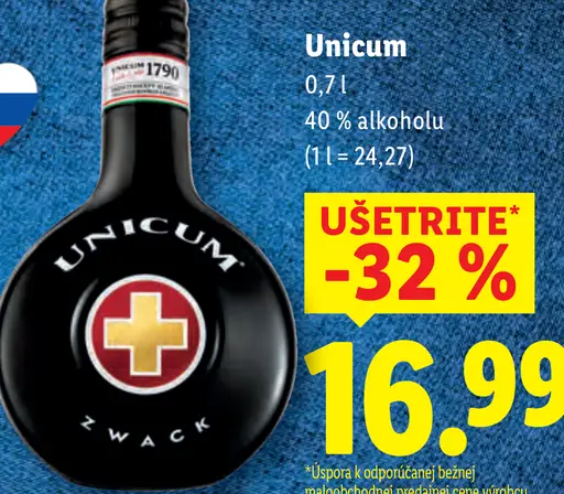 Unicum bylinný likér