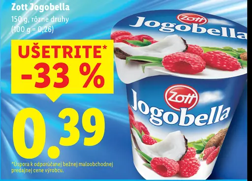 Zott Jogobella Jogurt