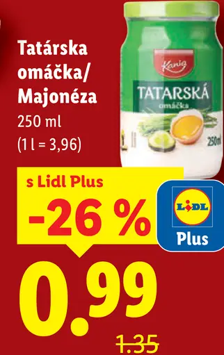 Tatárska omáčka/Majonéza