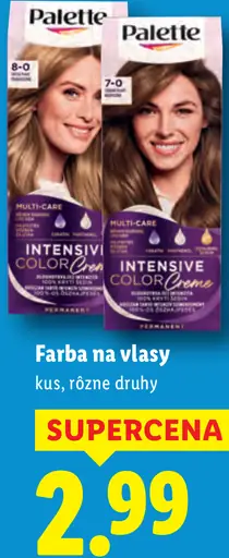 Palette Intensive Color Creme farba na vlasy nugát 6-65