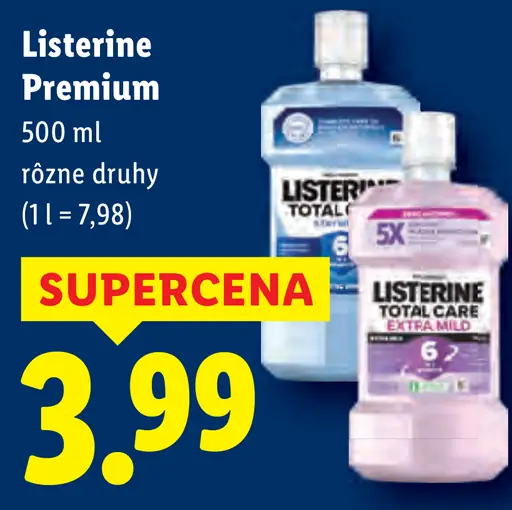 Listerine Premium ústna voda
