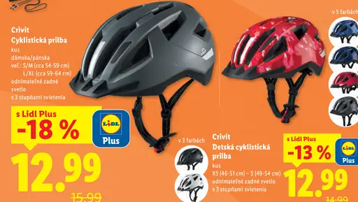 Crivit cyklistická prilba dámska/pánska
