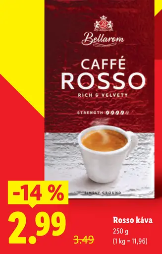 Bellarom Rosso káva mletá