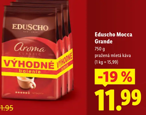 Eduscho Mocca Grande pražená mletá káva