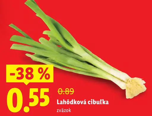 Lahôdková cibuľka zväzok