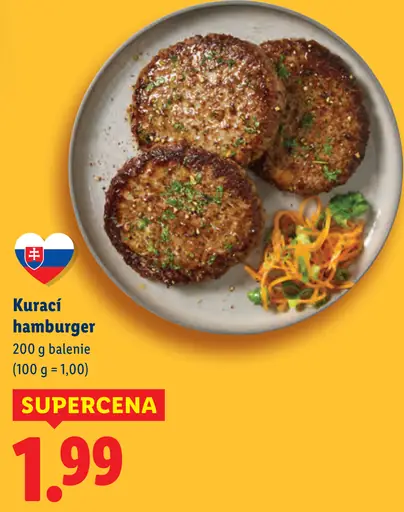 Kurací hamburger