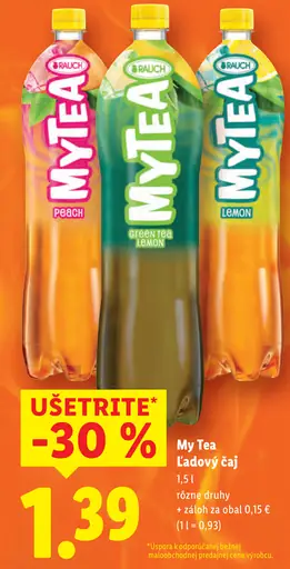 Rauch My tea ľadový čaj