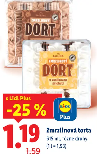 Gelatelli Zmrzlinová torta vanilková