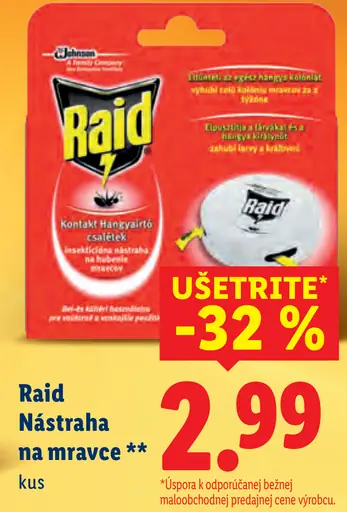Raid Nástraha na mravce