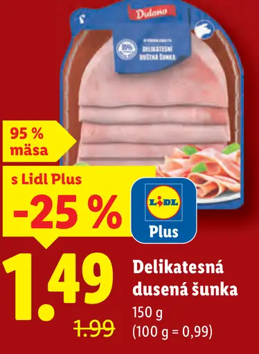 Dulano Delikatesná zapecená šunka