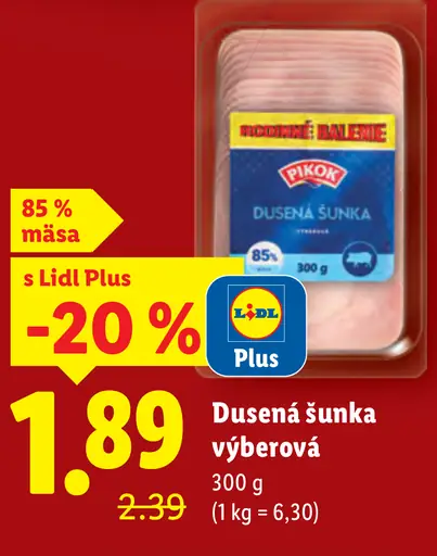 Pikok Dusená výberová šunka