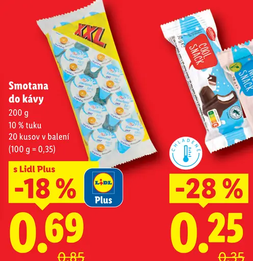 Pilos smotana do kávy 10 % tuku