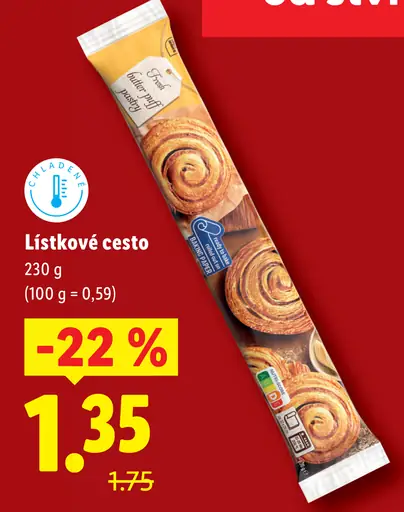 Listkové cesto