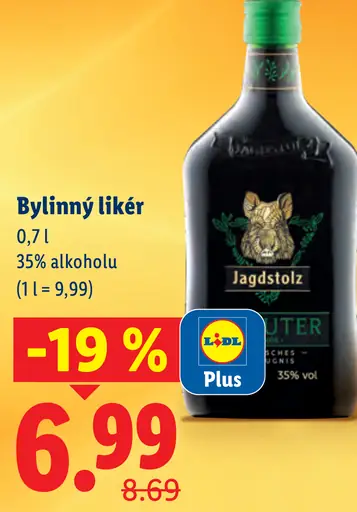 Jagdstolz Bylinný likér
