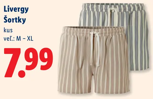 Livergy Šortky
