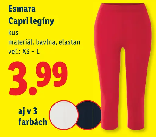 Esmara Capri legíny