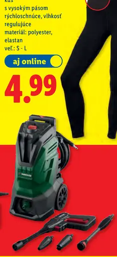 Parkside Vysokotlakový čistič