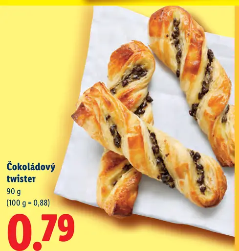 Čokoládový twister