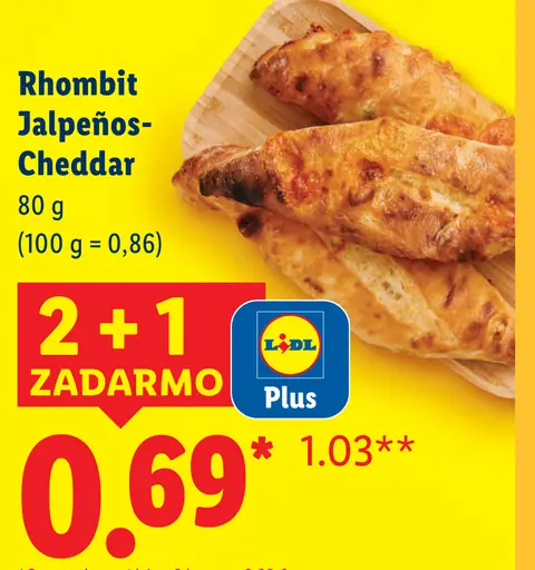 Rhombit Jalpeňos-Cheddar