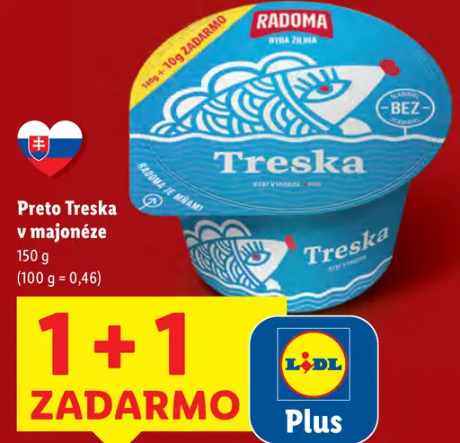 Preto treska v majonéze