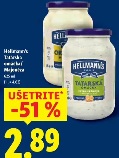 Hellmann's Tatárska omáčka