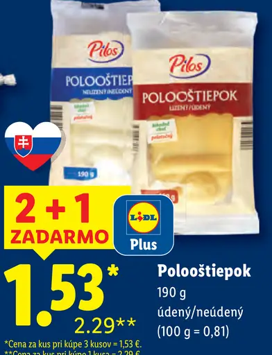 Pilos Polooštiepok údený