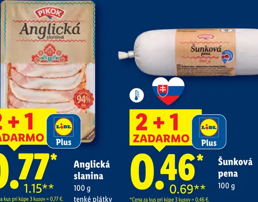Pikok Anglická slanina