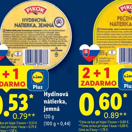 Pikok Hydinová nátierka jemná