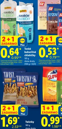 Tastino kukuričné chlebíčky