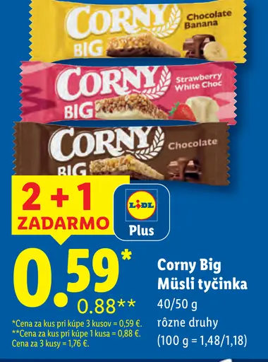 Corny Big Müslí tyčinka