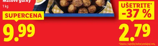 Chef Select mäsové guľky