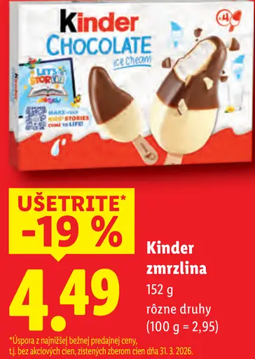 Kinder zmrzlina