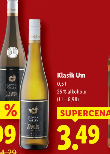 Klasik Um 25 % alkoholu