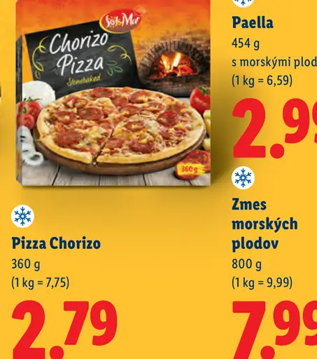 Sol&Mar Pizza Chorizo