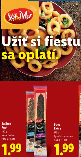Sol&Mar saláma Fuet