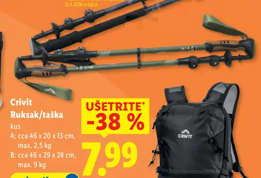 Crivit Ruksak